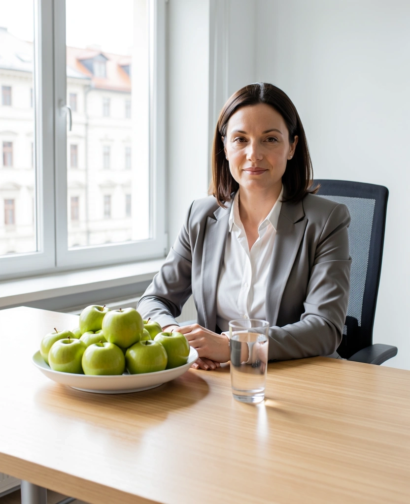 Nutritionist office atmosphere